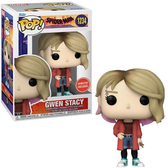 Gwen Stacy #1234 Spider-Verse Funko Pop Vinyl Figure
