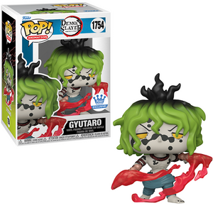 Gyutaro #1754 - Demon Slayer Funko Pop! Animation [Blood Attack] [Funko Exclusive]