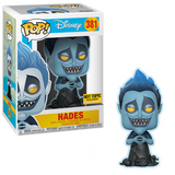Hades #381 Disney Hercules Funko Pop Hot Topic Exclusive glow in the dark figure in box and out of box