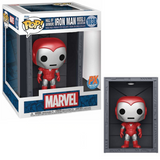 Iron Man Model 8 Silver Centurion #1038 Marvel Hall of Armor 6 inch Funko Pop PX Exclusive in box and out of box
