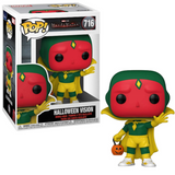 Halloween Vision #716 Marvel WandaVision Funko Pop figure in box and out of box