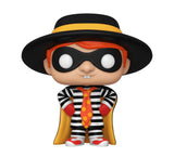 Hamburglar #87 Funko Pop out of box with striped outfit and mask