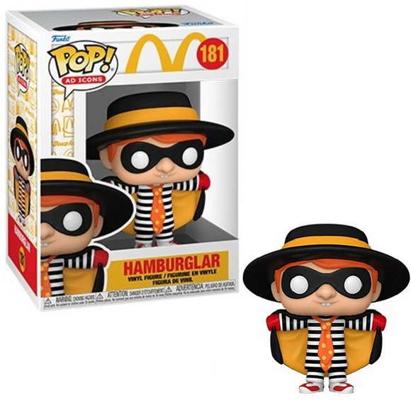 Hamburgler #181 - McDonalds Funko Pop! Ad Icons