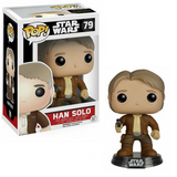 Han Solo #79 Force Awakens Funko Pop! in box and out of box