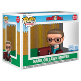 Hank on Lawn Mower #131 King of the Hill Funko Exclusive Funko Pop Rides vinyl figure in box