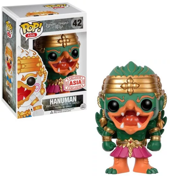 Hanuman Emerald #42 Funko Pop in box and out of box