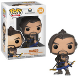 Hanzo #348 Overwatch Funko Pop Games figure in box and out of box
