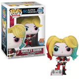 Harley Quinn #279 DC Super Heroes PX Exclusive Funko Pop in box and out of box