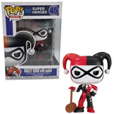 Harley Quinn With Mallet #45 DC Comics Funko Pop in box and out of box