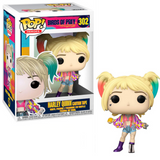 Harley Quinn Caution Tape #302 DC Birds of Prey Funko Pop Heroes figure in box and out of box