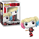 Harley Quinn With Bat #451 Funko Pop Heroes in box and out of box
