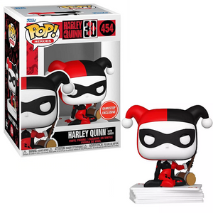Harley Quinn with Cards #454 - Harley Quinn 30th Funko Pop! Heroes [GameStop Exclusive]