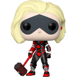 Harley Quinn with Mallet #895 Gotham Knights Funko Pop Hot Topic Exclusive out of box