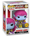 Harpie Lady Funko Pop #1599 Chase displayed inside the original Funko Pop box
