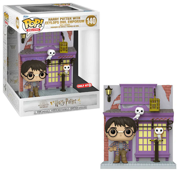 Harry Potter With EEylops Owl Emporium #140 - Harry Potter Funko Pop! Deluxe [Target Exclusive]