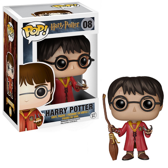 Harry Potter Funko Pop #08 Quidditch Uniform with Broom