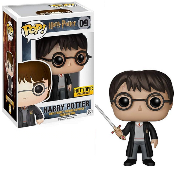Harry Potter #09 - Harry Potter Funko Pop! [With Sword Of Gryffindor] [Hot Topic Exclusive]