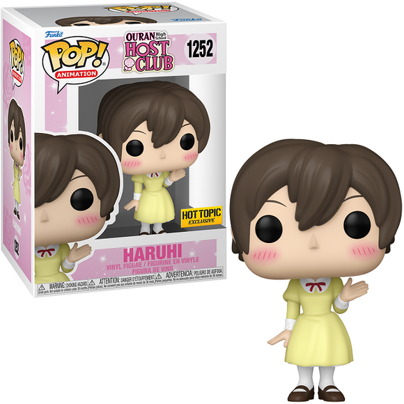 Haruhi #1252 Ouran High School Host Club Funko Pop Hot Topic Exclusive in box and out of box