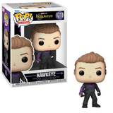 Hawkeye #1211 Funko Pop Marvel Hawkeye figure in box and out of box