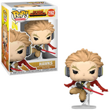 Hawks #2162 My Hero Academia Funko Pop! figure posed in flight with red wings