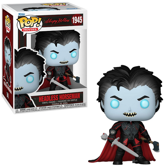 Headless Horseman #1945 Sleepy Hollow Funko Pop in box and out of box