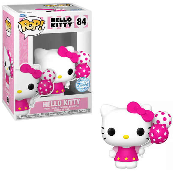 Hello Kitty with Balloons #84 Funko Pop! in box and out of box
