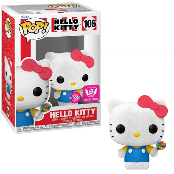 Hello Kitty with Lollipop Funko Pop #106 Flocked Exclusive