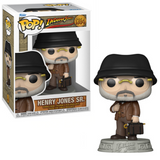 Henry Jones Sr #1354 Indiana Jones and the Last Crusade Funko Pop figure in box and out of box