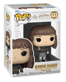 Hermione Granger #133 Funko Pop! Harry Potter w/ Wand — figure in retail window display box.