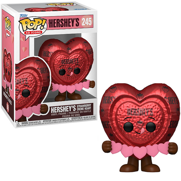 Hersey's Strawberry Creme Heart #245 - Hersey's Funko Pop! Ad Icons [Valentines]