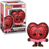 Hersey's Strawberry Creme Heart #245 Funko Pop in and out of box