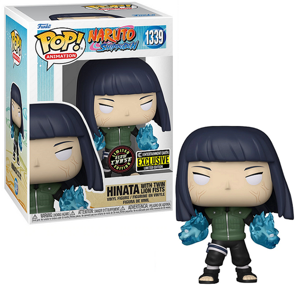 Hinata with Twin Lion Fists #1339 - Naruto Shippuden Funko Pop! Animation [Gitd Chase EE Exclusive]