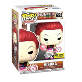 Hisoka #652 Hunter x Hunter Funko Pop displayed in box, front view