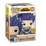 Hitoshi Shinso #1353 My Hero Academia Funko Pop Animation Unmasked Chase figure in original box front view