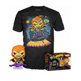 Hobgoblin #959 Marvel Funko Pop! & Tee Glow-in-the-Dark Target Exclusive bundle in box and out of box
