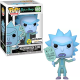 Hologram Rick Clone #665 Funko Pop out of the box glowing design