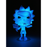 Hologram Rick Clone #666 Rick and Morty Funko Pop out of box with glow
