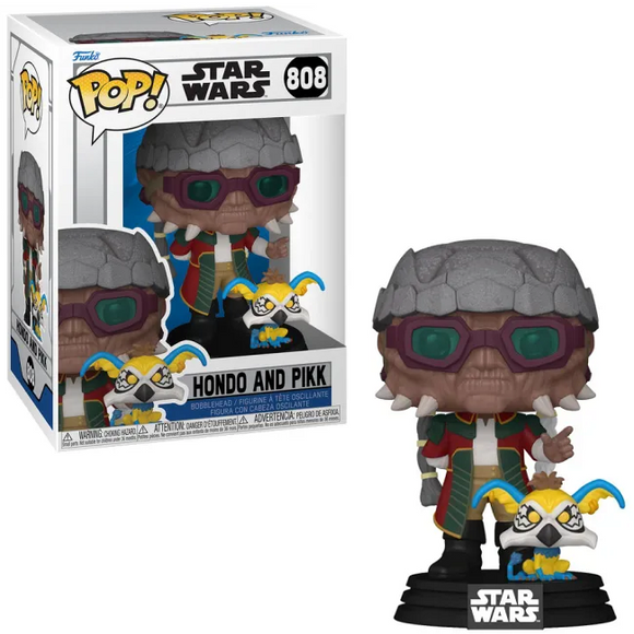 Hondo and Pikk #808 Funko Pop! in box and out of box