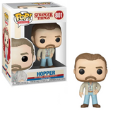 Hopper #801 Stranger Things Funko Pop! in box and out of box