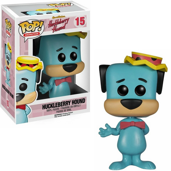 Huckleberry Hound #15 Funko Pop! light blue in and out of box