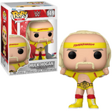 Hulk Hogan #149 WWE Funko Pop shown in-box and out-of-box, front view