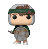 Hunter Dustin #1463 Stranger Things Funko Pop TV With Shield figure out of box front view