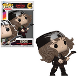 Eddie Munson with Guitar #1462 Stranger Things Funko Pop TV figure in box and out of box