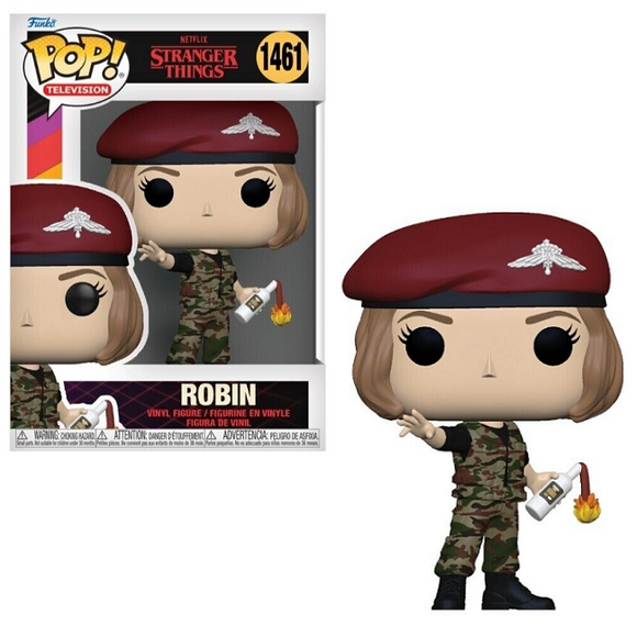 Hunter Robin #1461 - Stranger Things Funko Pop! TV [With Cocktail]