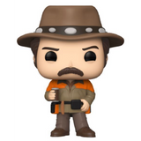 Hunter Ron #1150 Parks and Recreation Funko Pop out of box