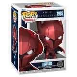 Igris #1985 Solo Leveling Funko Pop Blood-Red Commander Chase in display box