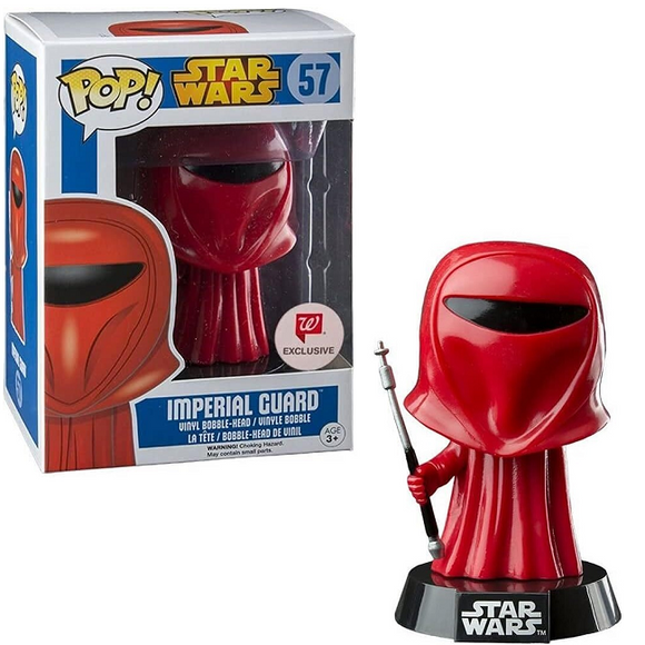 Imperial Guard #57 Star Wars Funko Pop in box and out of box