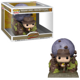 Indiana Jones Boulder Escape #1360 Indiana Jones Funko Pop Moment in box and out of box