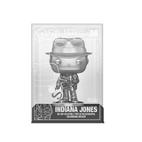 Indiana Jones with Idol #08 Funko Pop Silver Chase Die-Cast out of box