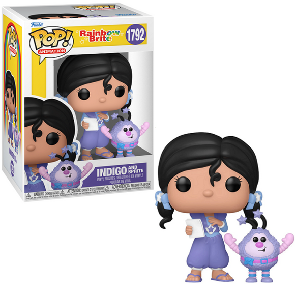 Indigo and Sprite #1792 Rainbow Brite Funko Pop! in box and out of box